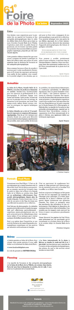 Newsletter septembre 2025
